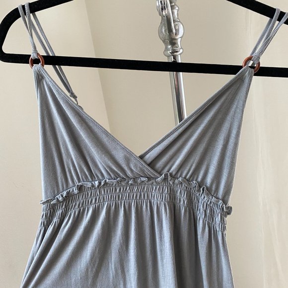 Gray Maxi Dress - Picture 1 of 10